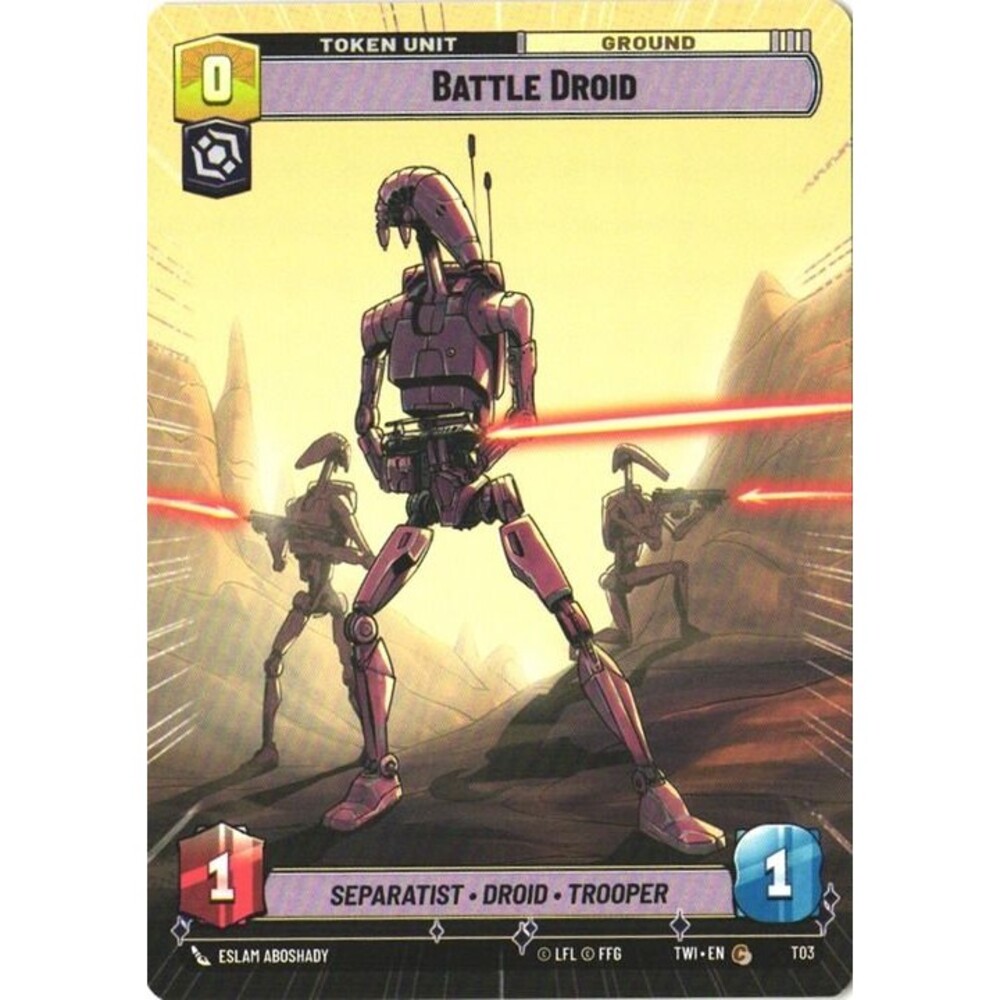 The Nest // Battle Droid #302 Star Wars Unlimited:TWI